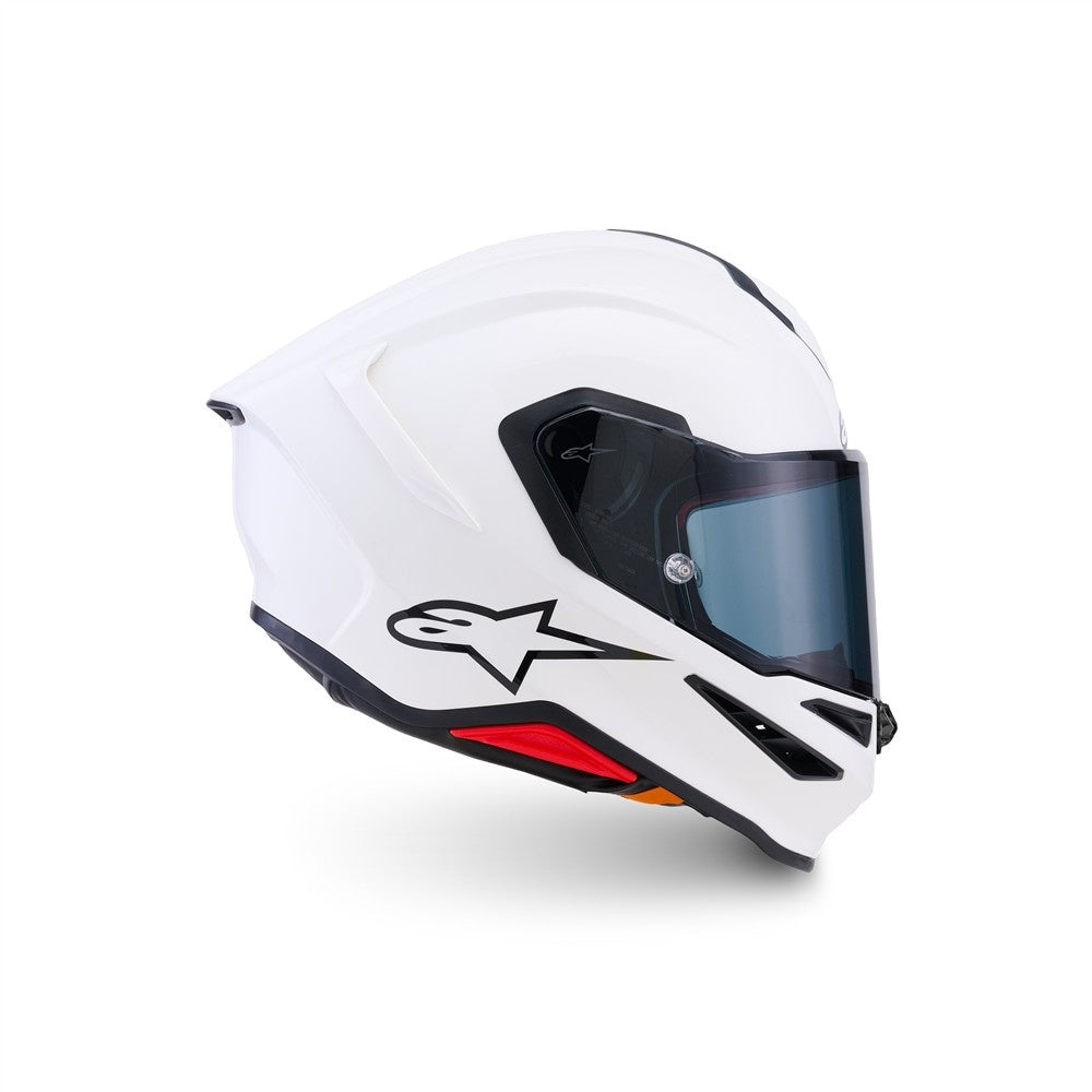 Alpinestars Supertech R7 Helmet Solid -  White Gloss