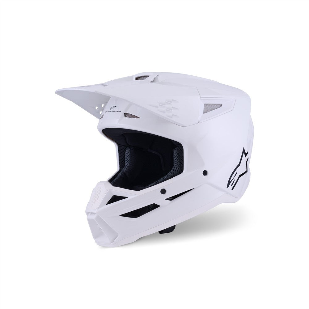 Alpinestars S-M3 Helmet - White Gloss