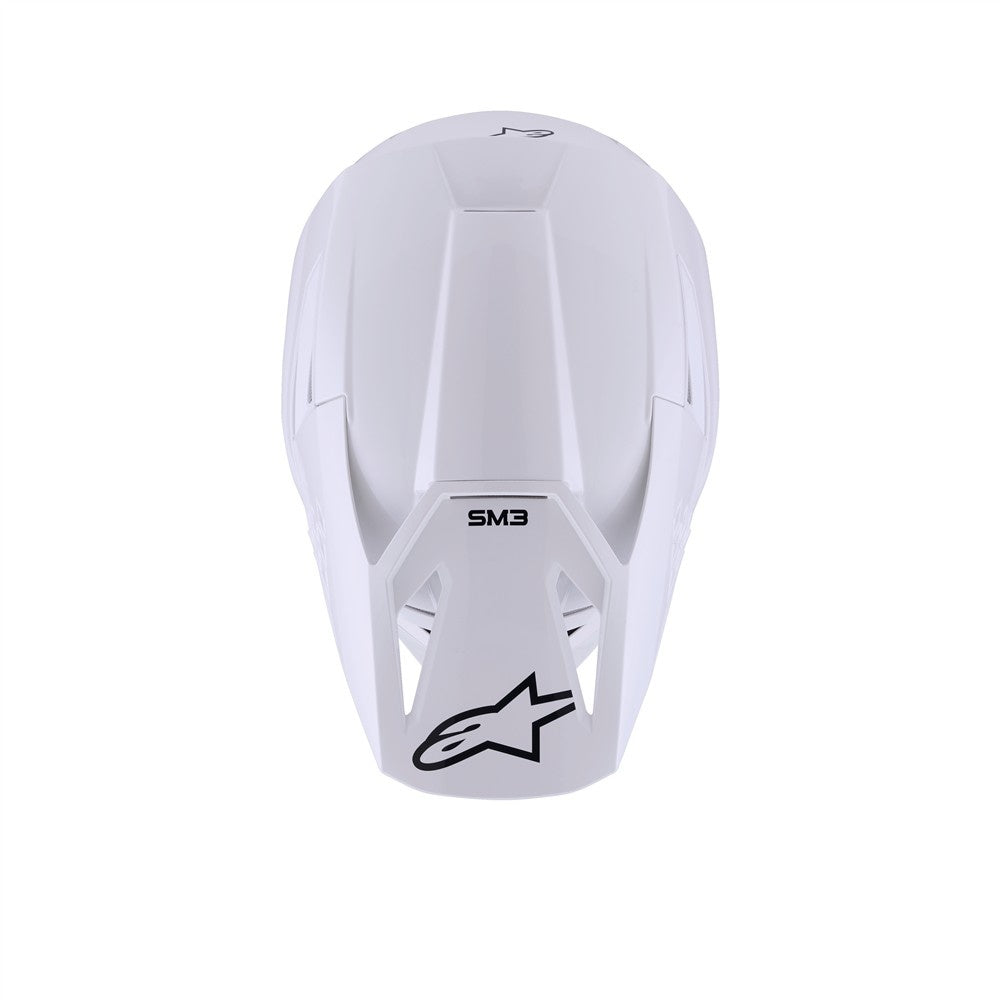 Alpinestars S-M3 Helmet - White Gloss