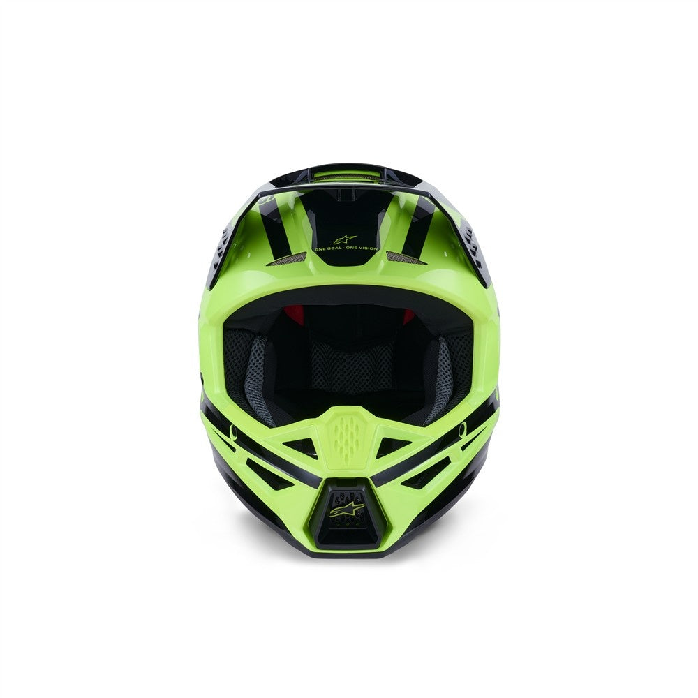Alpinestars S-M3 Heat Helmet - Yellow Fluoro/Black Gloss