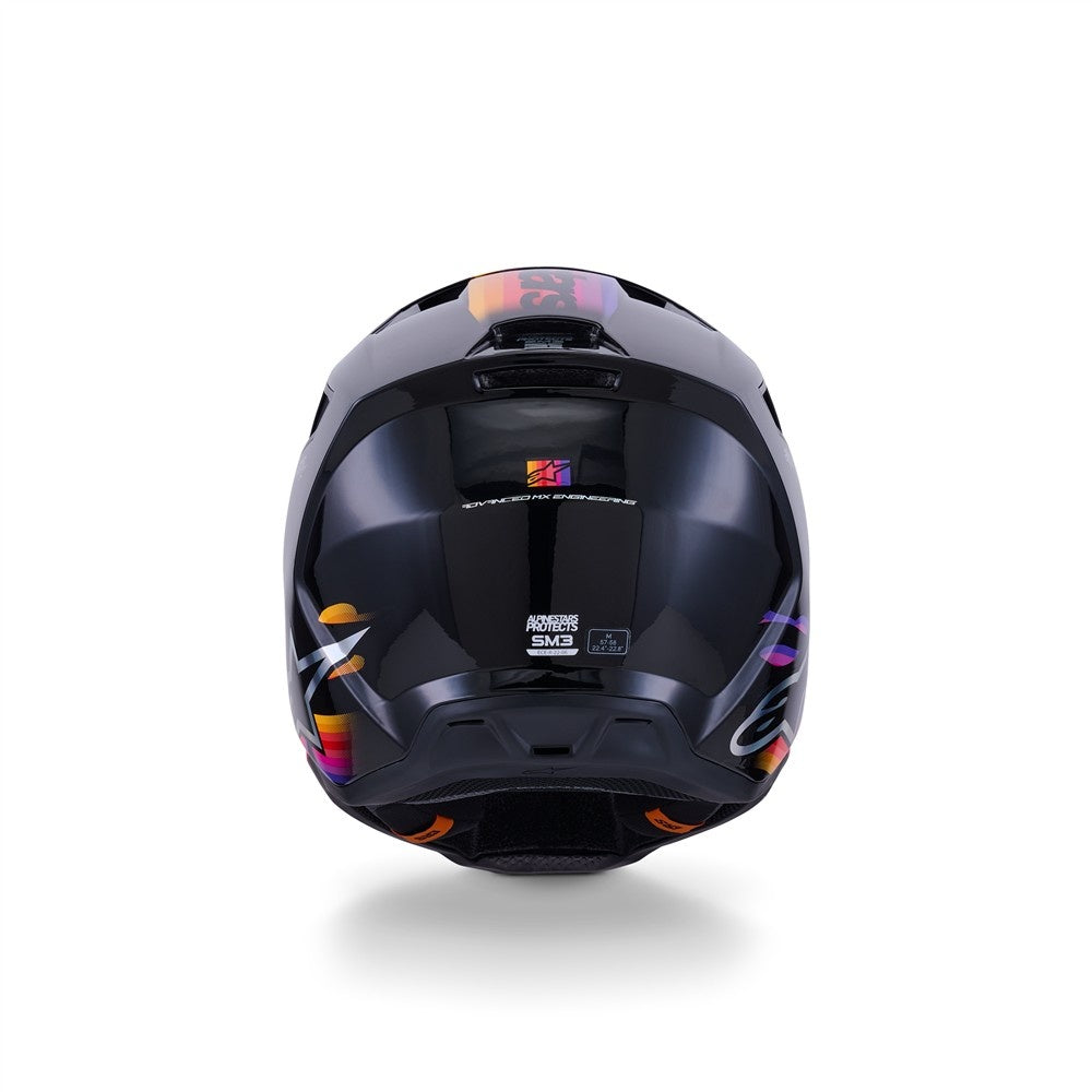 Alpinestars S-M3 Force Helmet -  Black Gloss