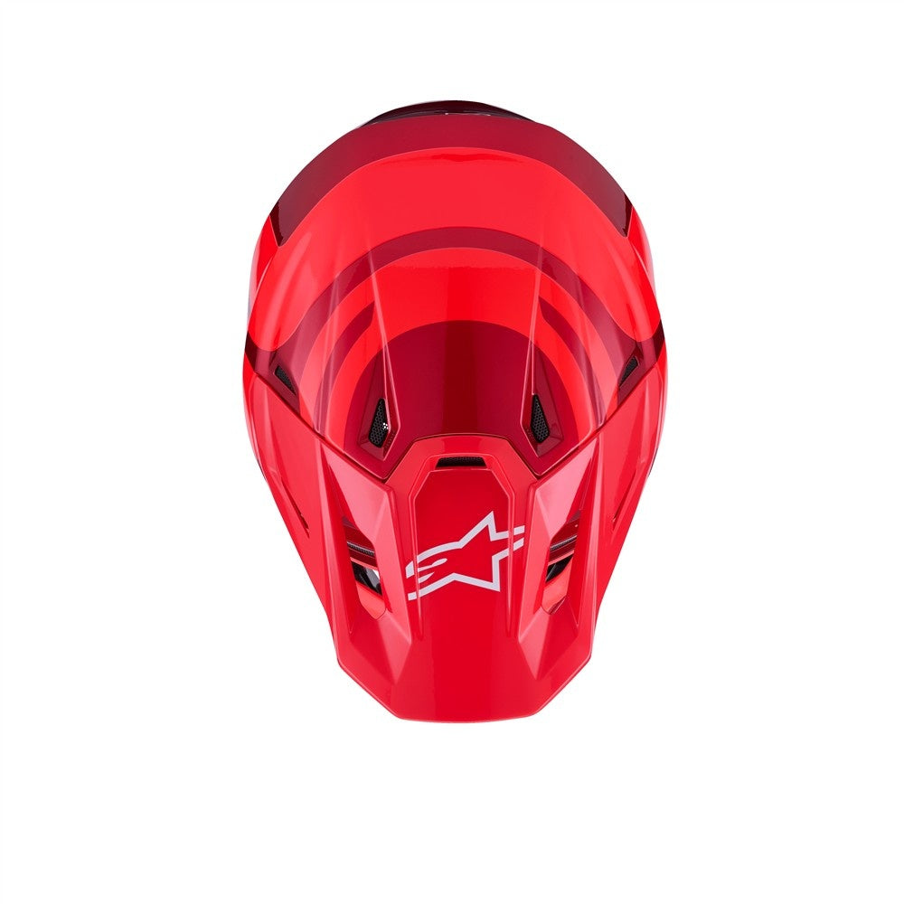 Alpinestars S-M7 Core Helmet - Red Gloss
