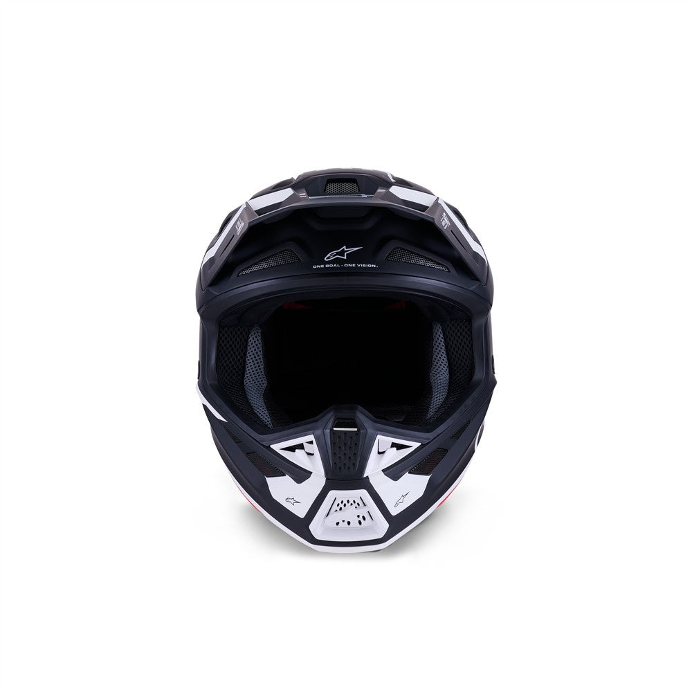 Alpinestars S-M7 Dasher Helmet - Black/White Matte