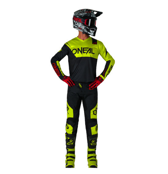 O'Neal 2026 ELEMENT Racewear Pant - Black/Neon Yellow