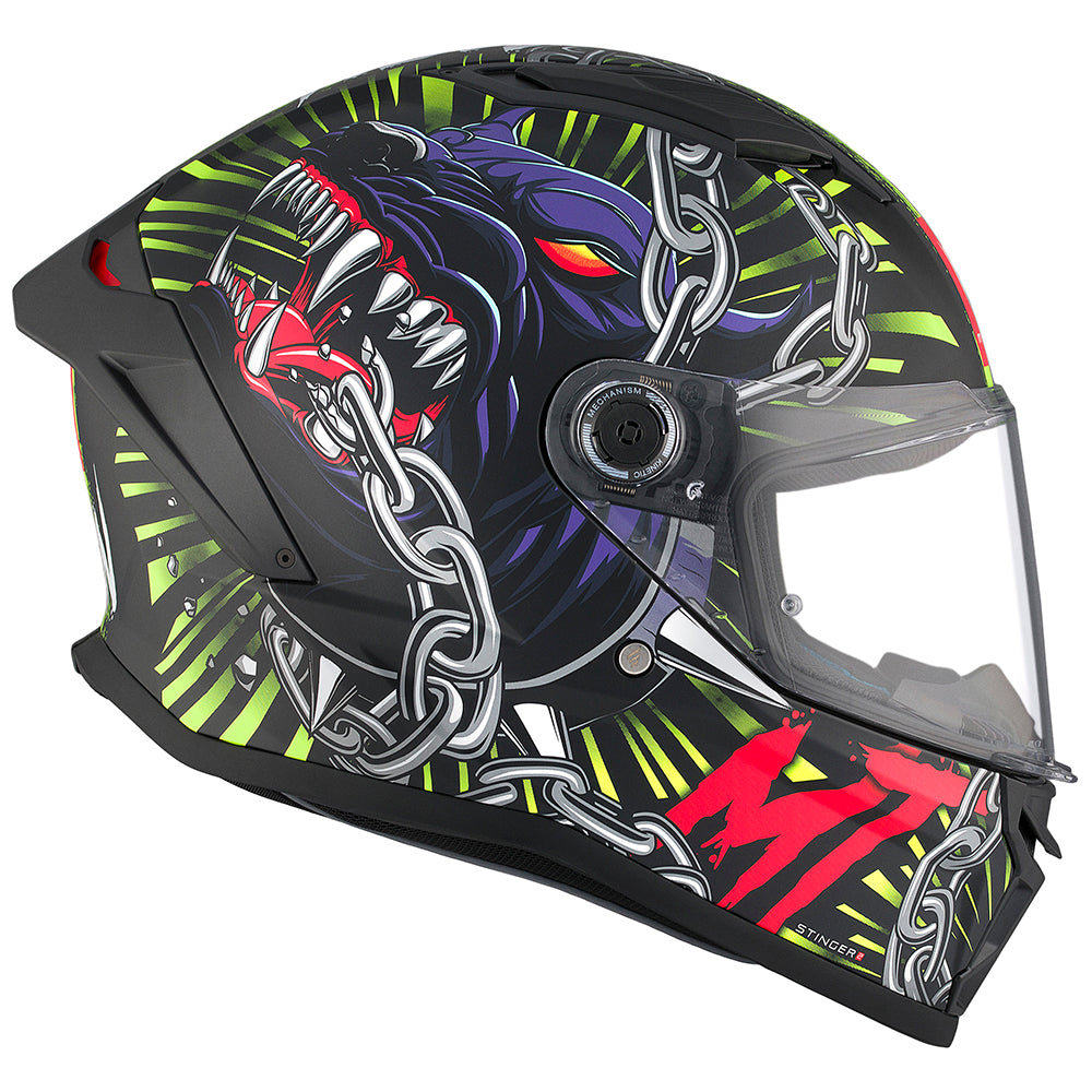 1334A66033-1PP-24-HELMET MT FF126 STINGER 2 AKIN A