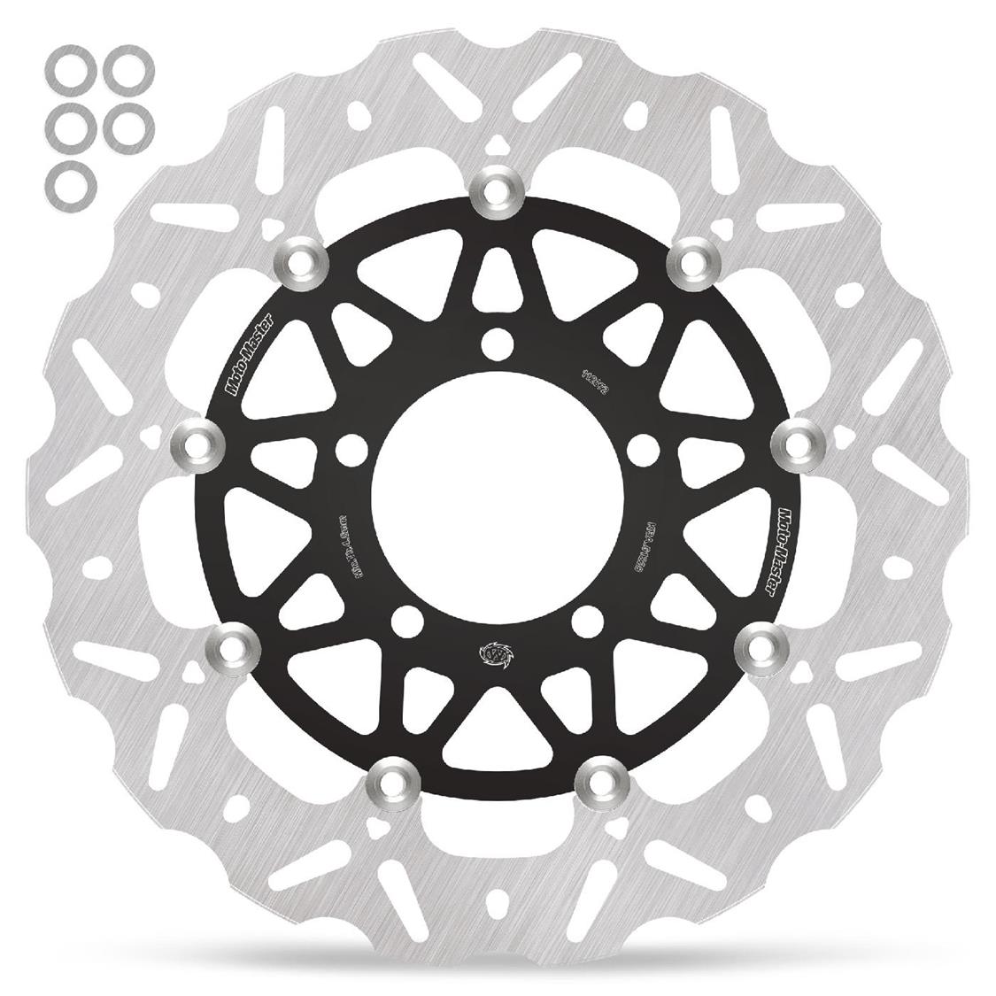 BRAKE DISC FRONT MOTO MASTER NITRO 310MM FLOATING ABS SHIMS TRIUMPH FRONT LEFT