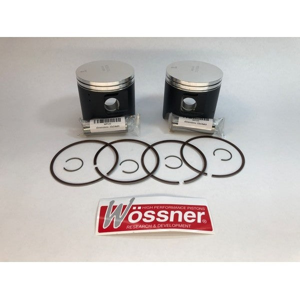 PISTON KIT WOSSNER 54.44MM HONDA CR125R 90-91
