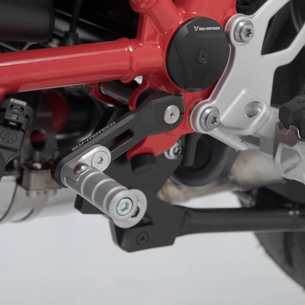 SW MOTECH GEAR LEVER CNC MILLED ALUMINIUM HARDCOAT BMW R NINE T 14-21