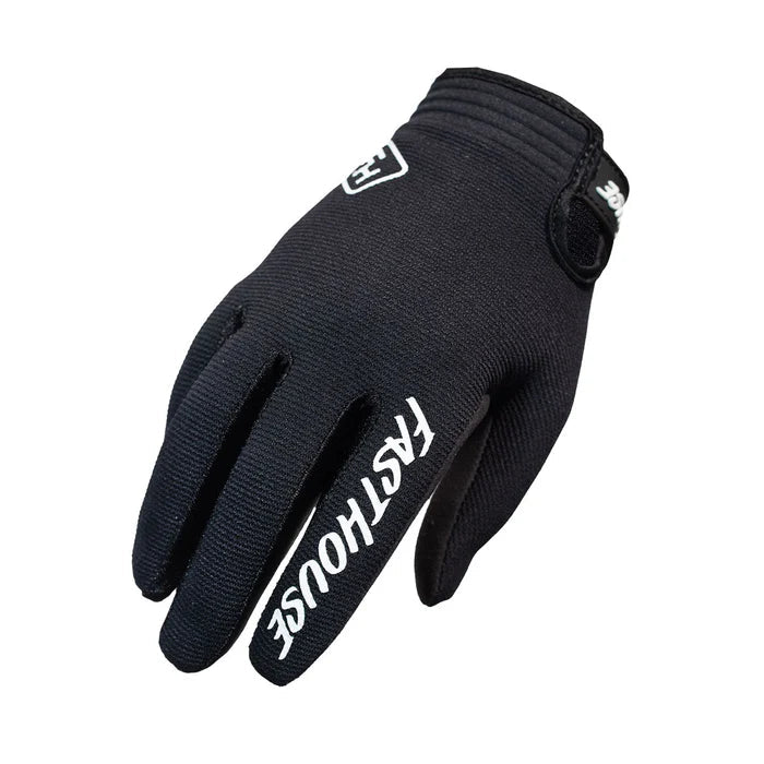 Youth Carbon Gloves - Black