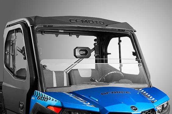 CFMOTO Half Windshield Assembly (Poly), UFORCE 600