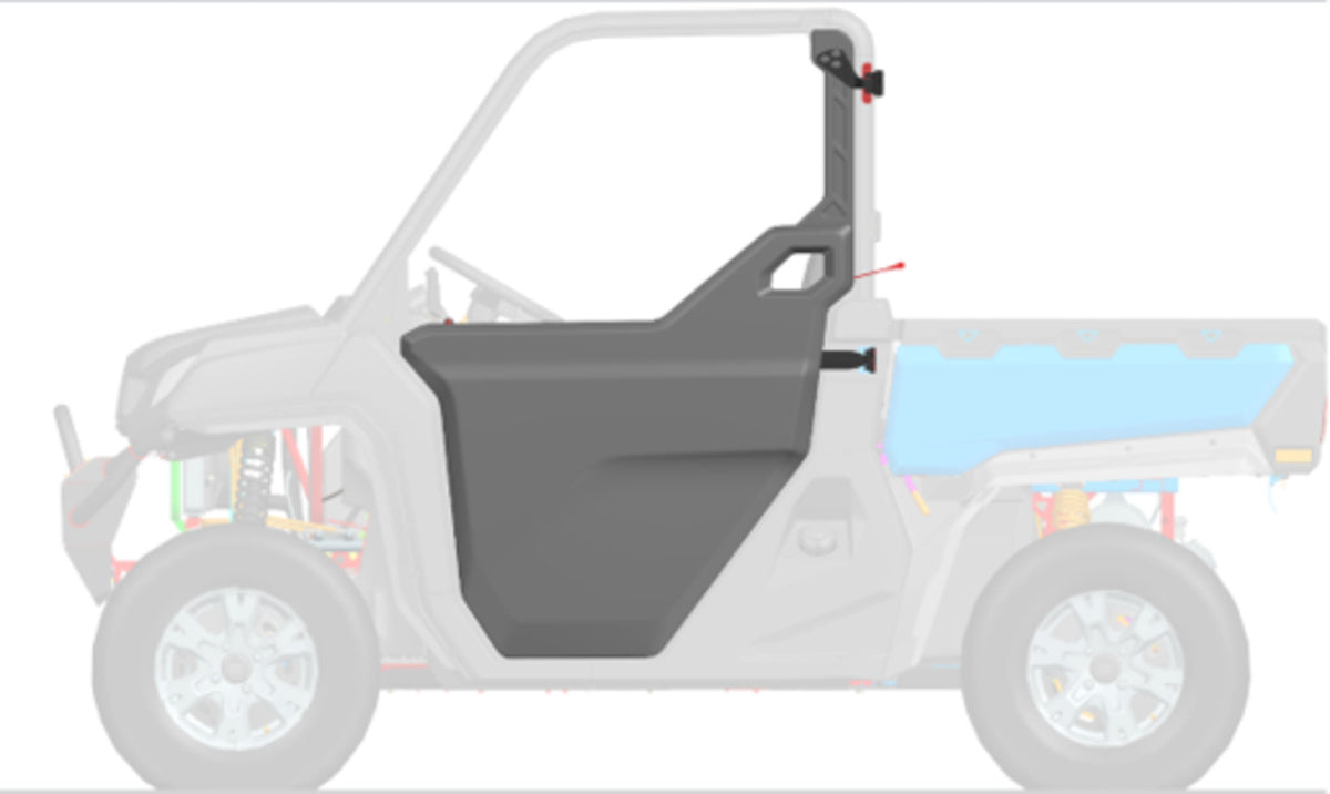 CFMOTO LH&RH Half-Door Assembly U1000