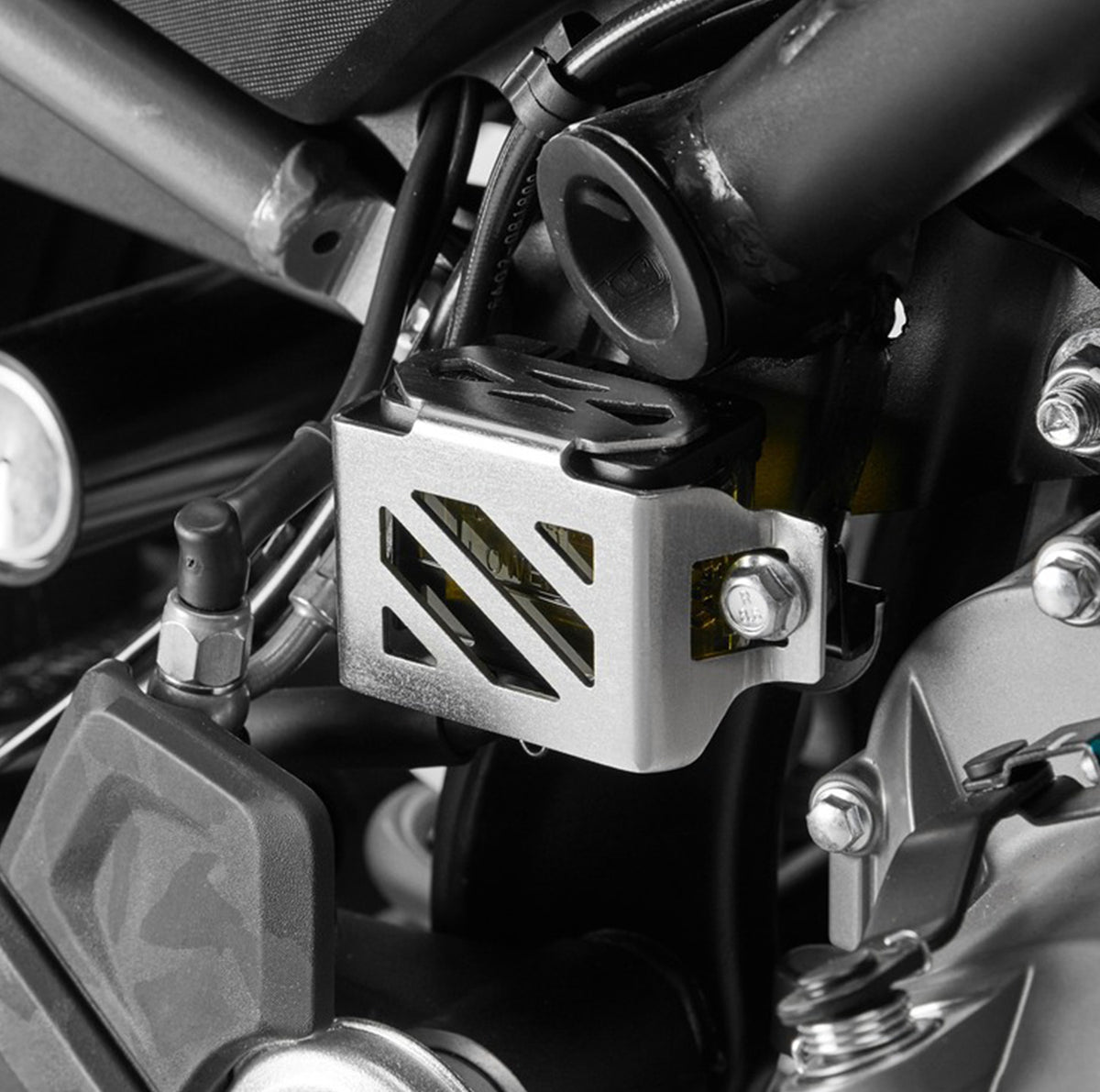 CFMOTO 450MT Rear Brake Reservoir Guard