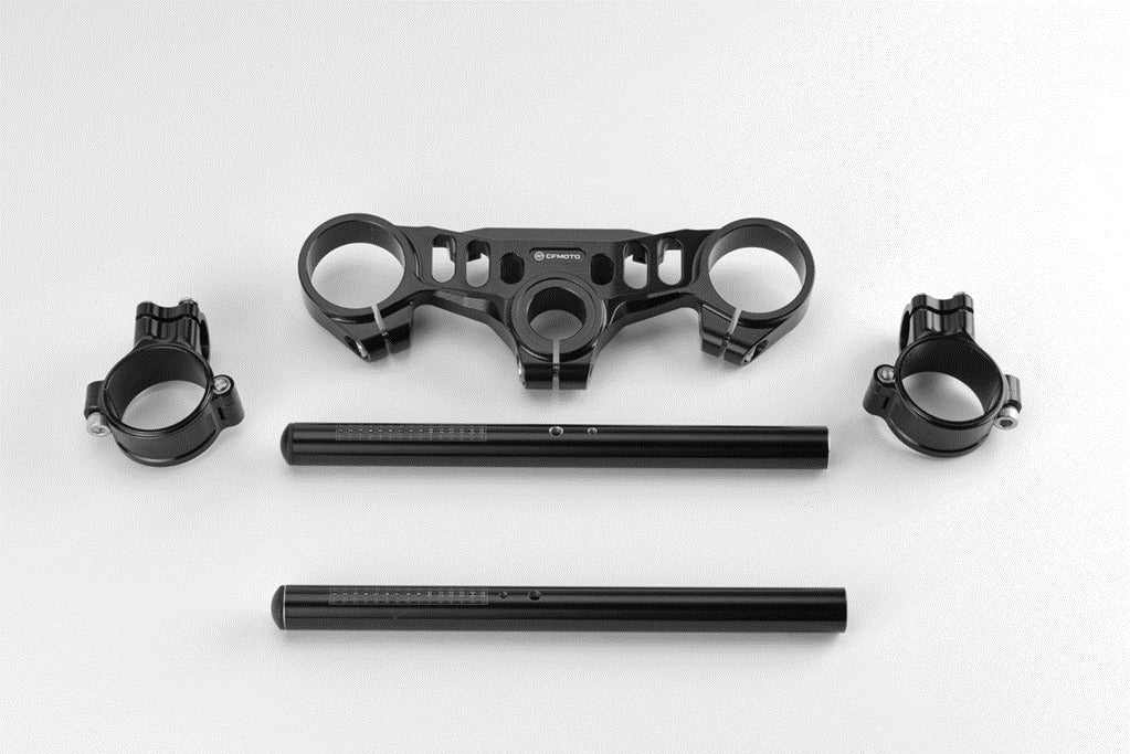 CFMOTO 675SR-R CNC Triple Clamp & Clip On Bar Set