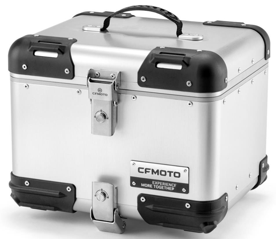 CFMOTO 450MT Aluminium Top Case 36L - Silver - Case Only