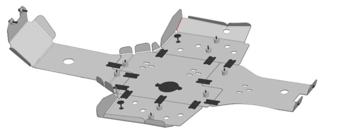 CFMOTO Aluminum Skid Plate CFORCE 400/520