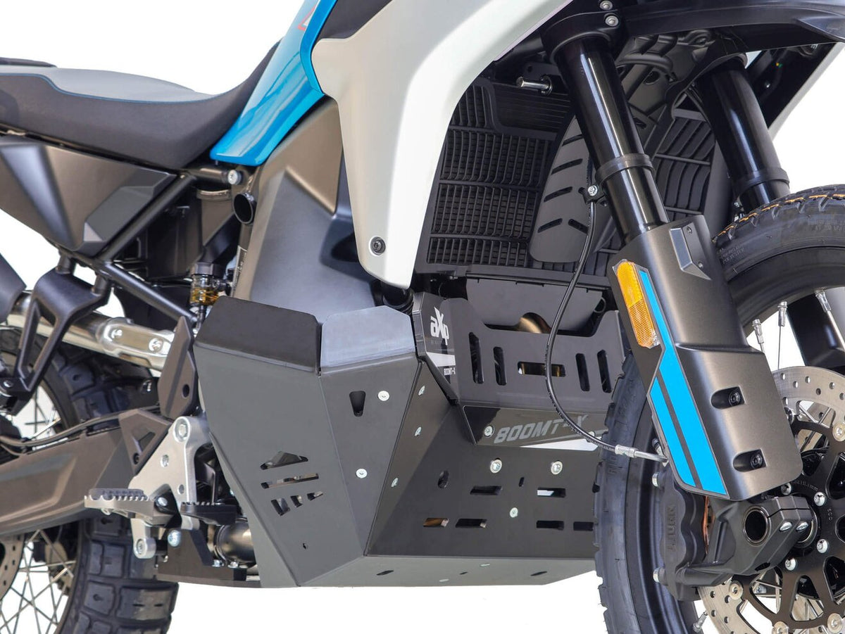 CFMOTO 800MT-X AXP Racing Skid Plate - Black