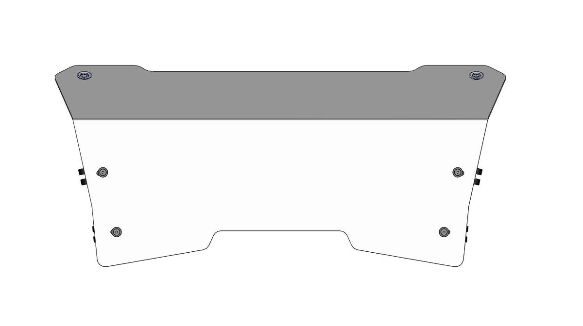CFMOTO Rear Windshield; ZFORCE 1000