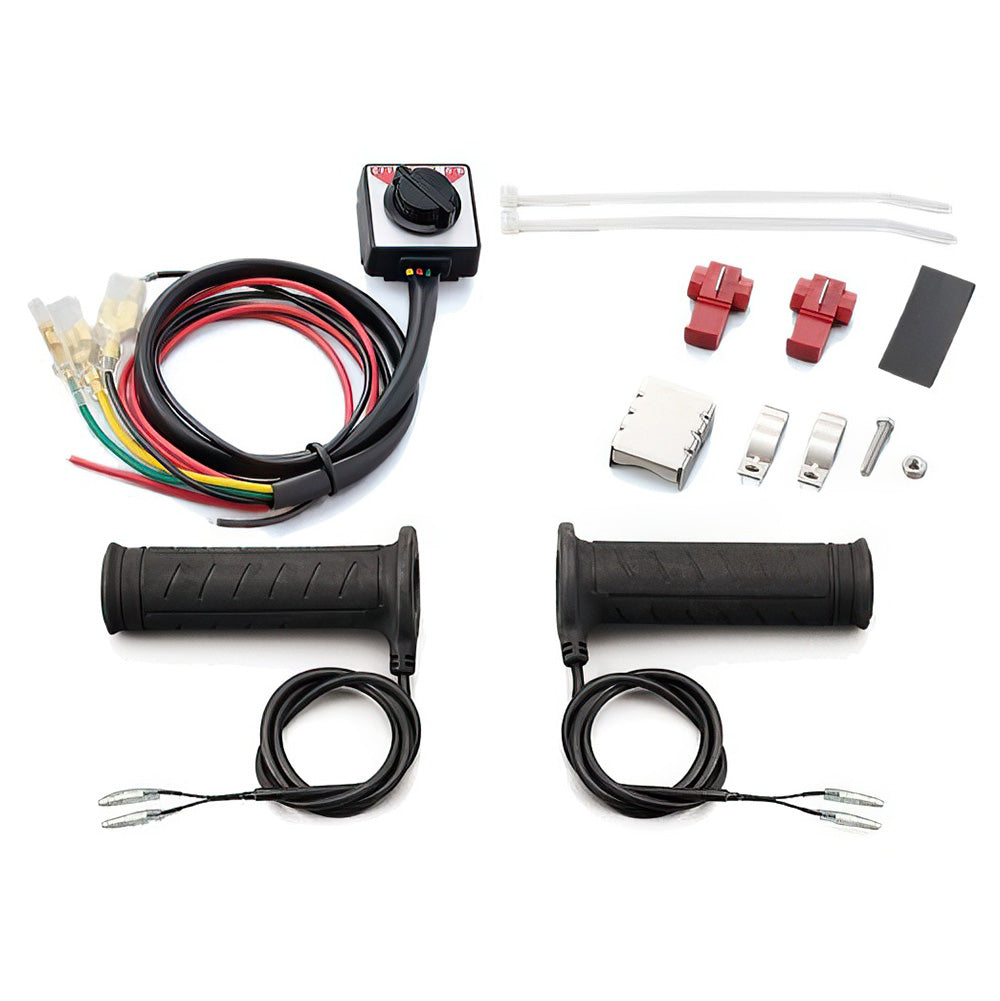 Daytona Heated Grips - 2 Level - Closed End - Components