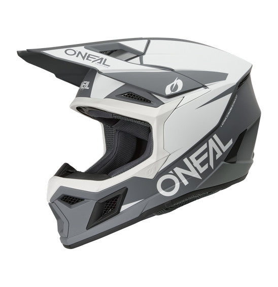 O'Neal 2026 3SRS SOLID MX Helmet - White/Black
