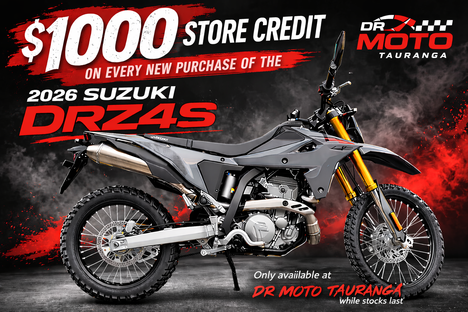 2026 Suzuki DRZ400 Adventure (DRZ4S)