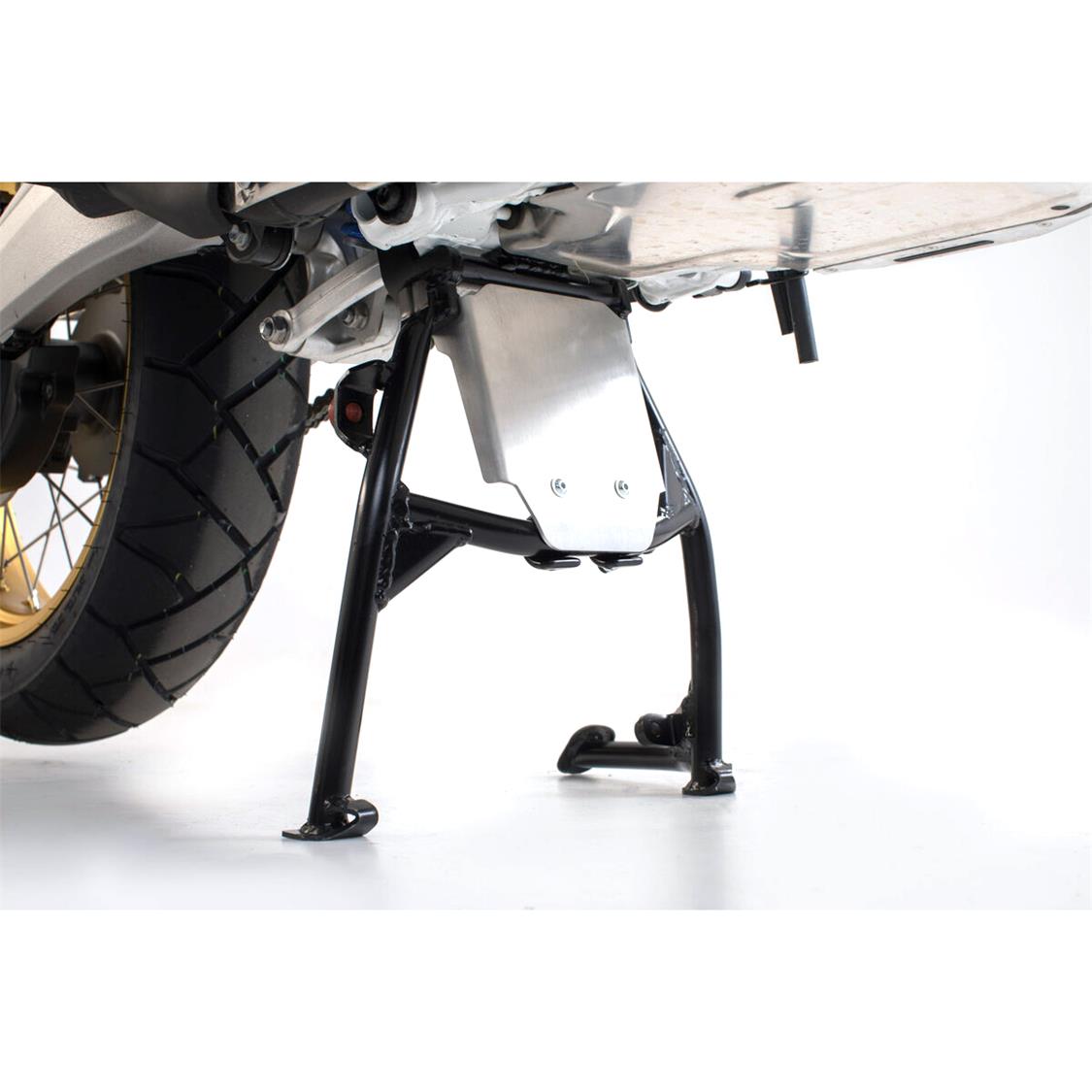 BASH PLATE EXTENSION SW MOTECH SILVER HONDA CRF1000L CRF1100L