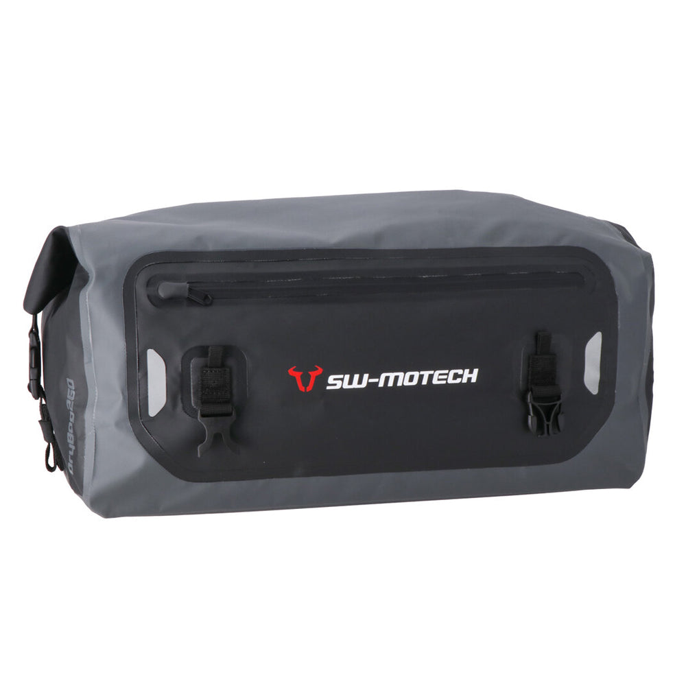 TAIL BAG SW MOTECH DRYBAG 26L GREY BLACK WEATHERPROOF