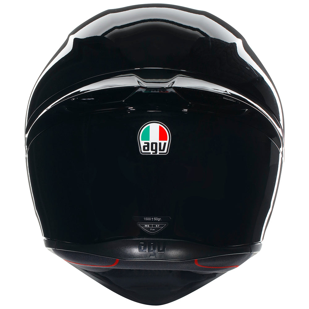 agv k1 mono matt black S Street Helmet-Matte Black-XS : Automotive An AGV icon K1 S BLACK - MOTORBIKE