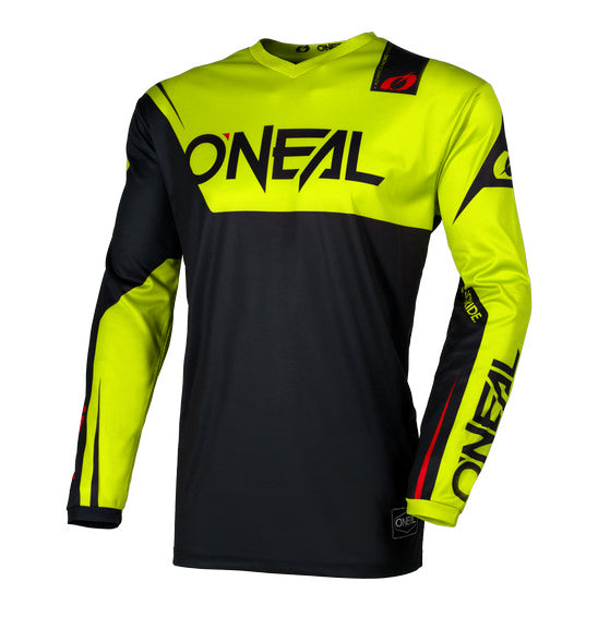 O'Neal 2026 ELEMENT Racewear Jersey - Black/Neon Yellow