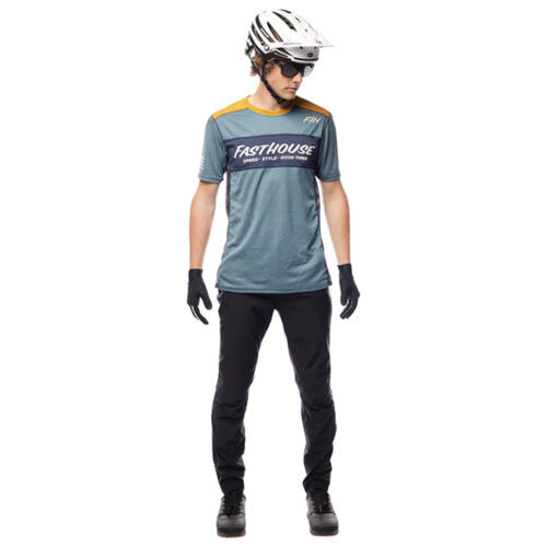 Acadia SS Jersey - Heather Indigo