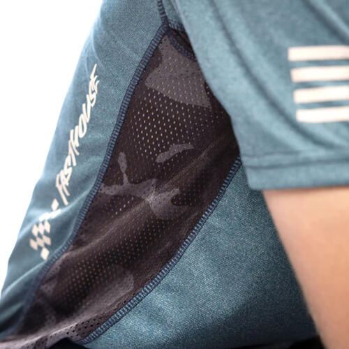 Acadia SS Jersey - Heather Indigo