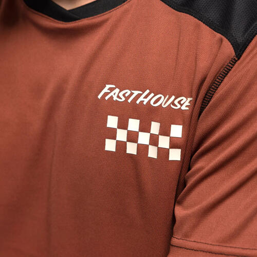 Alloy Rally S/S Jersey - Clay/Black