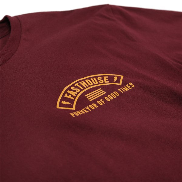 Cashed Tee - Maroon