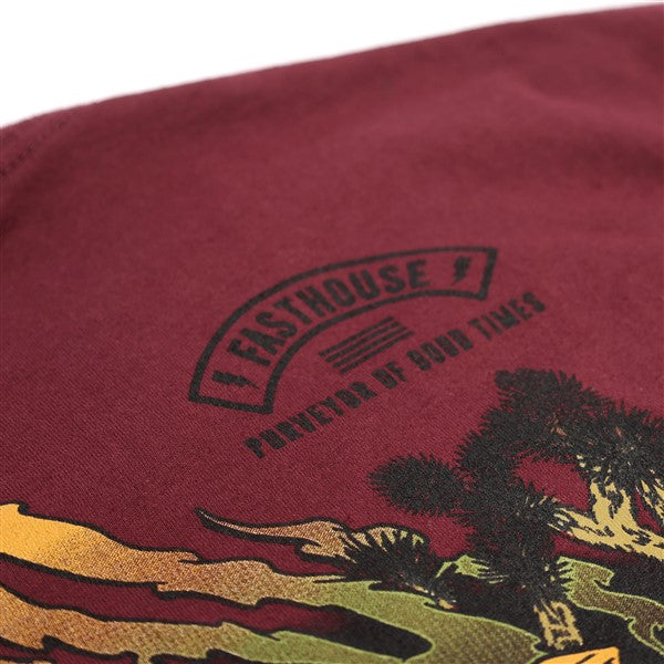 Cashed Tee - Maroon