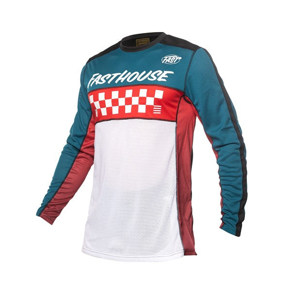 Youth Grindhouse Waypoint Jersey - Marine/White