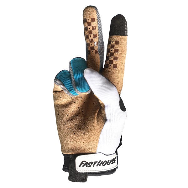 Speed Style Mod Glove - White/Black/Marine