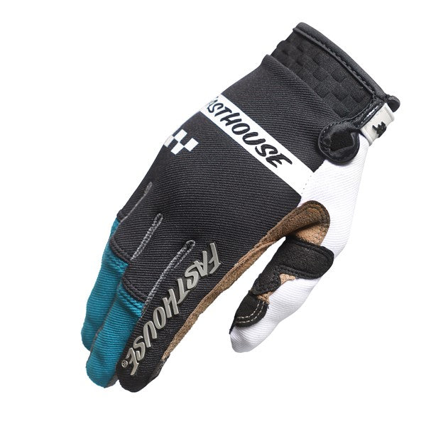 Speed Style Mod Glove - White/Black/Marine