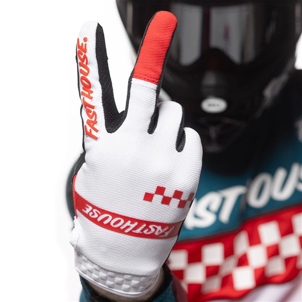 Speed Style Mod Glove - Red/White