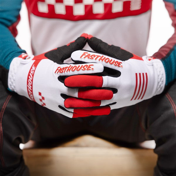 Speed Style Mod Glove - Red/White