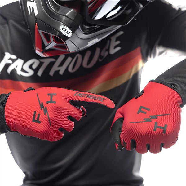 Carbon Eternal Glove - Red