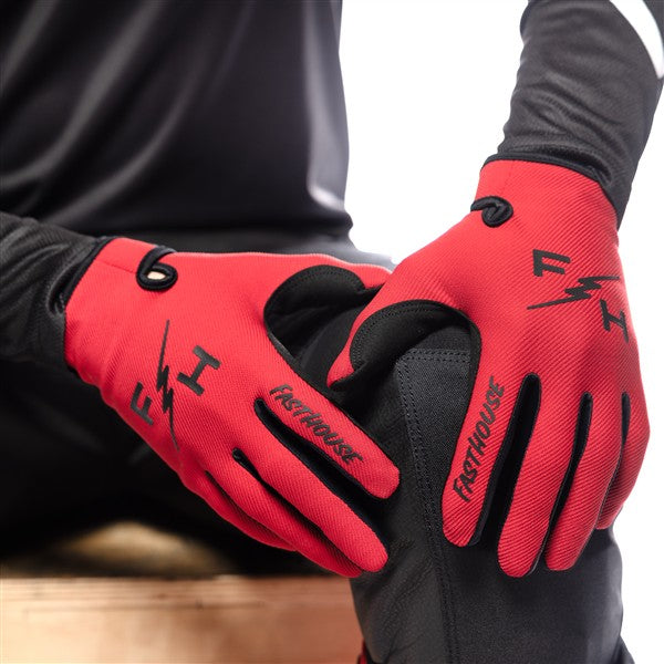 Carbon Eternal Glove - Red