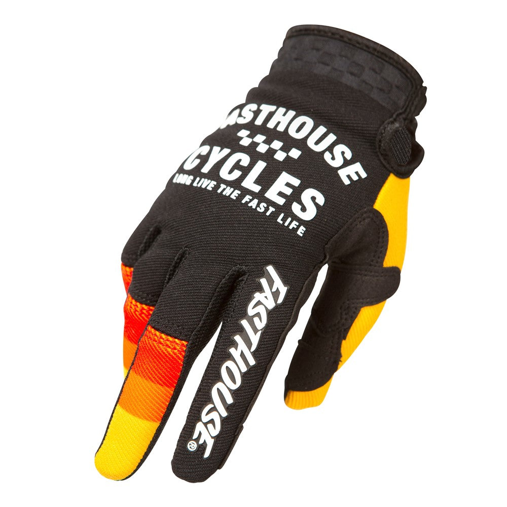 Youth Pacer Glove - Black/Yellow