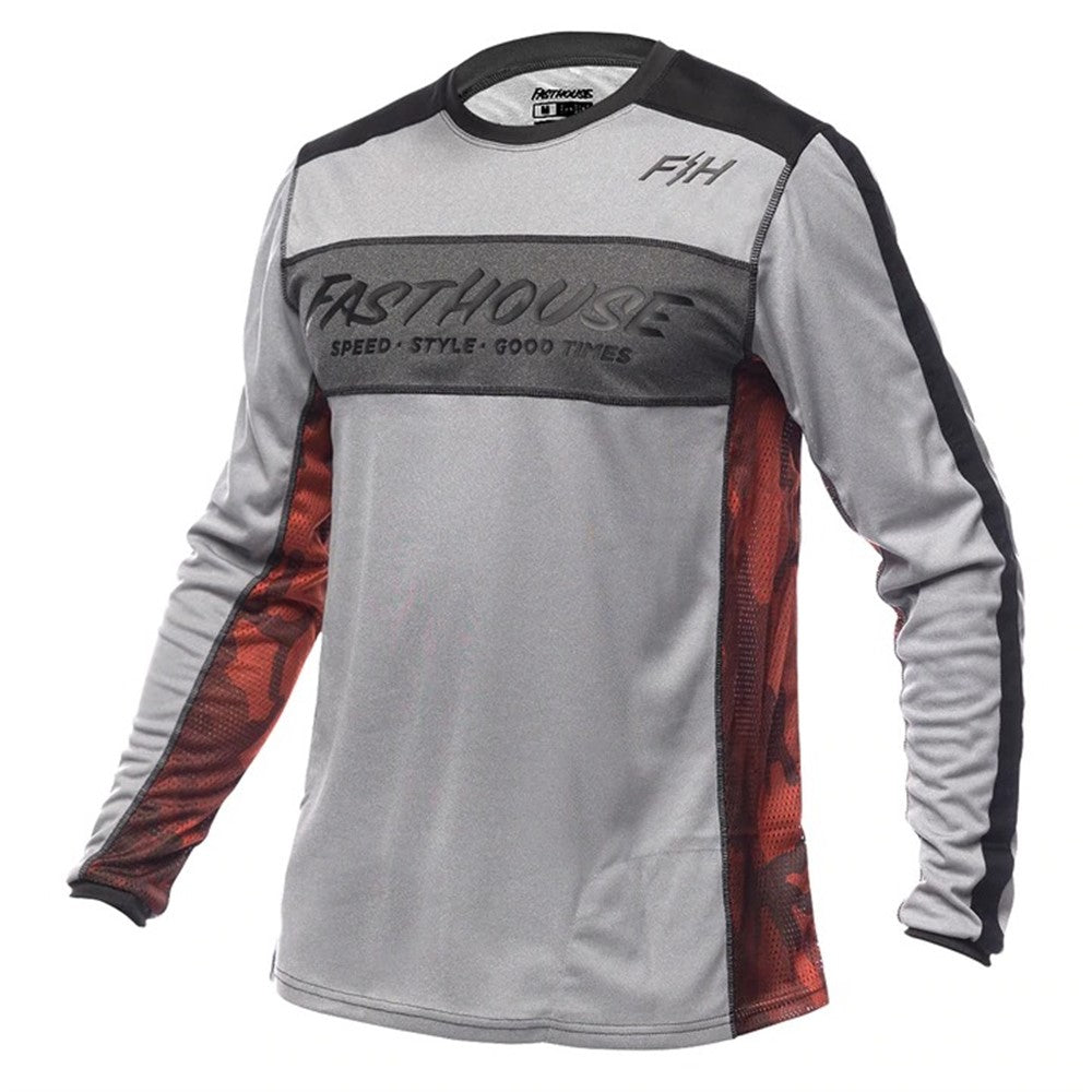 Acadia Long Sleeve Jersey - Heather Grey