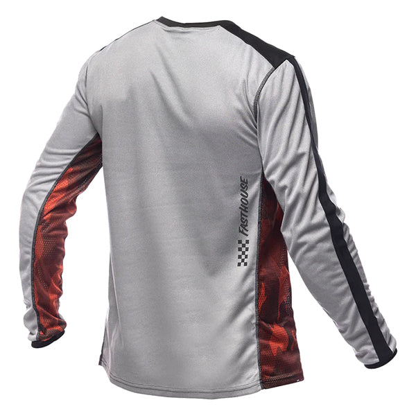 Acadia Long Sleeve Jersey - Heather Grey