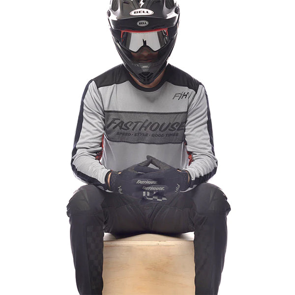 Acadia Long Sleeve Jersey - Heather Grey