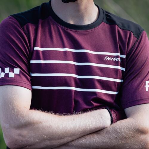 Classic Cartel S/S Jersey - Heather Maroon