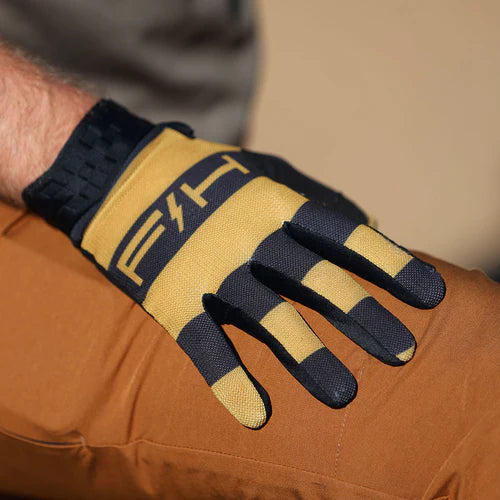 Vapor Ray Gloves - Vintage Gold/Black