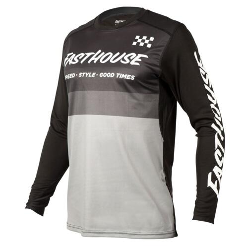 Alloy Kilo LS Youth Jersey - Black/Grey