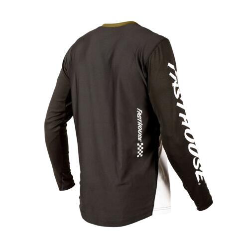 Alloy Kilo LS Youth Jersey - Olive/White