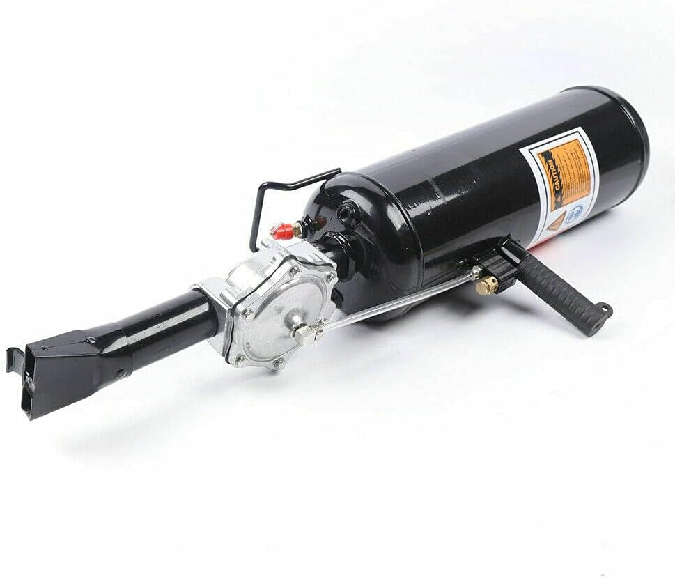 Tyre Inflator, Bazooka type bead blaster - 9 litre, with trigger release