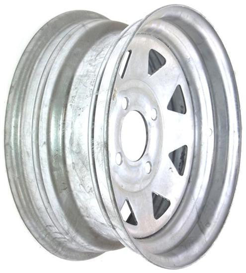 13"x4.50" Galvanised Rim, 4/4" (4/101.6mm) PCD, 70mm bore, ET0